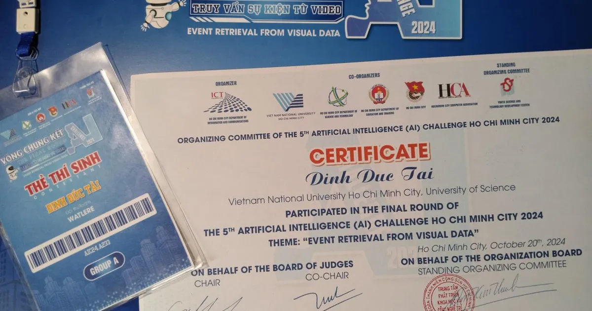 AI Challenge HCMC 2024 Finalist